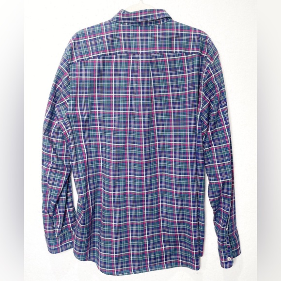 Vineyard Vines Plaid Classic Fit Tucker Long Sleeve Button Down Shirt Cotton - Picture 2 of 6